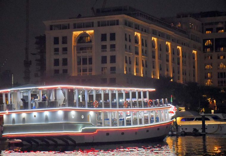 An Evening in Dhow Cruise Dubai Canal