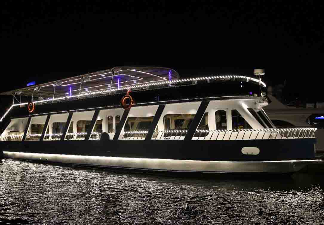 Sunset in Al Jadaf Water Canal Cruise