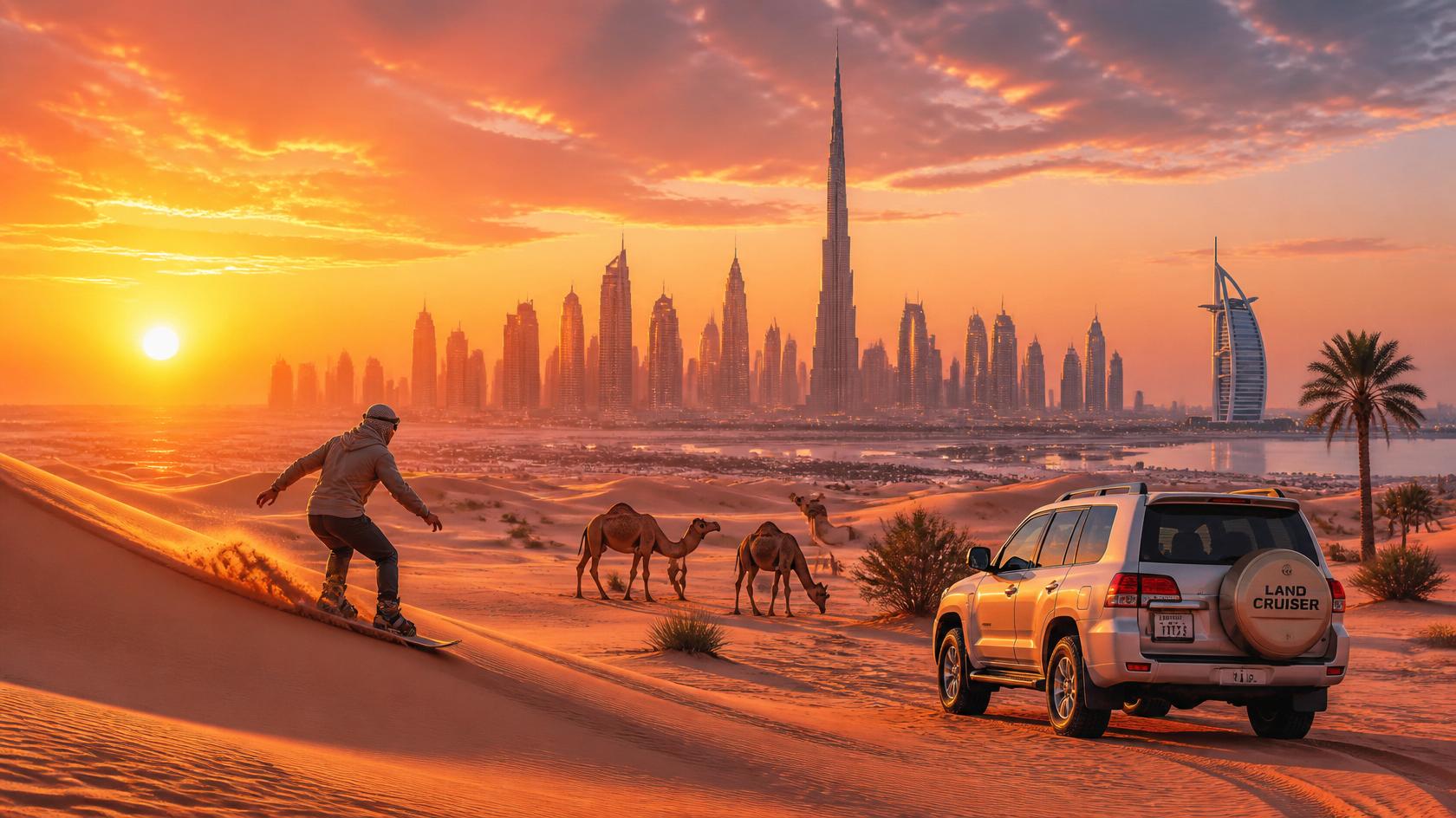 Morning  desert safari