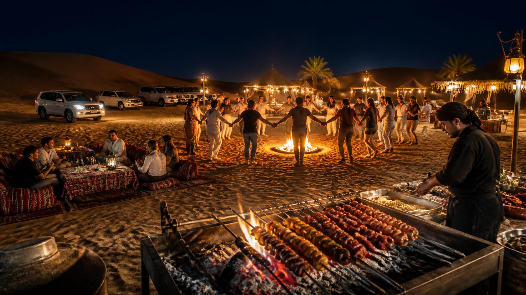 Premium Desert Safari BBQ Dinner _in dubai
